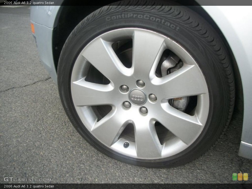 2006 Audi A6 3.2 quattro Sedan Wheel and Tire Photo #46833897