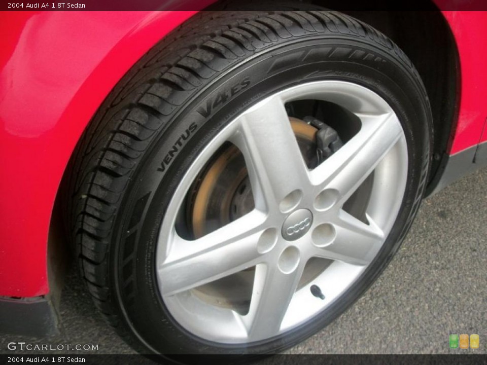 2004 Audi A4 1.8T Sedan Wheel and Tire Photo #46834407
