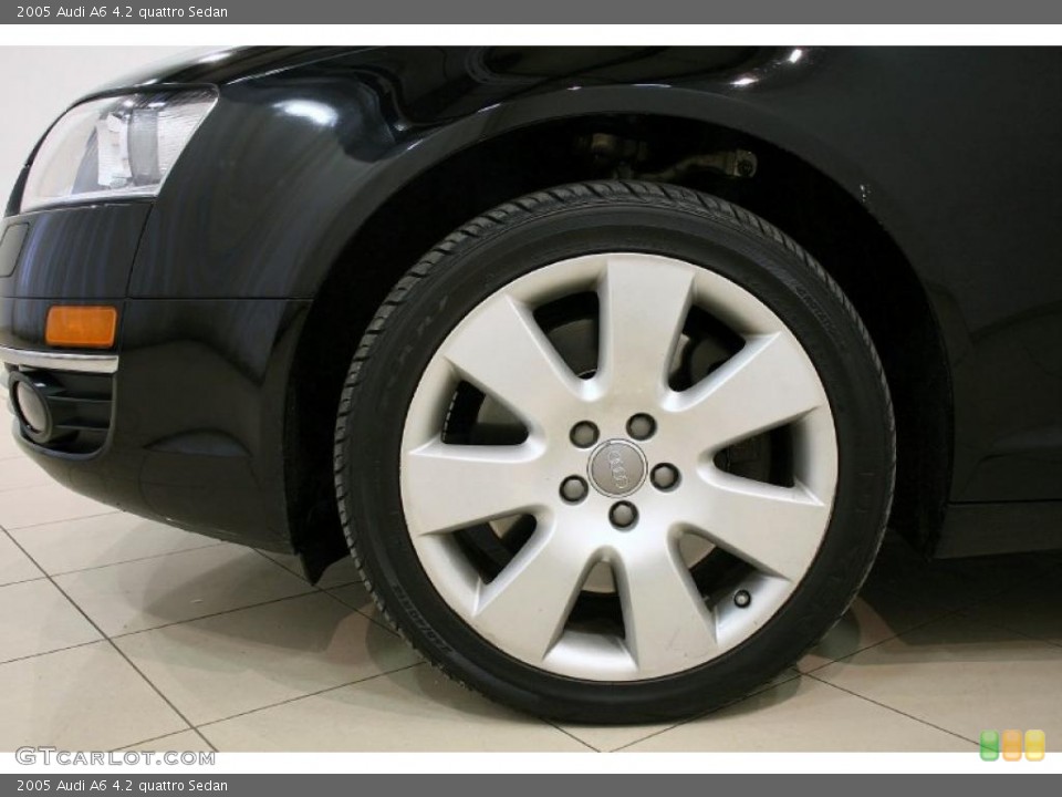 2005 Audi A6 4.2 quattro Sedan Wheel and Tire Photo #46842135