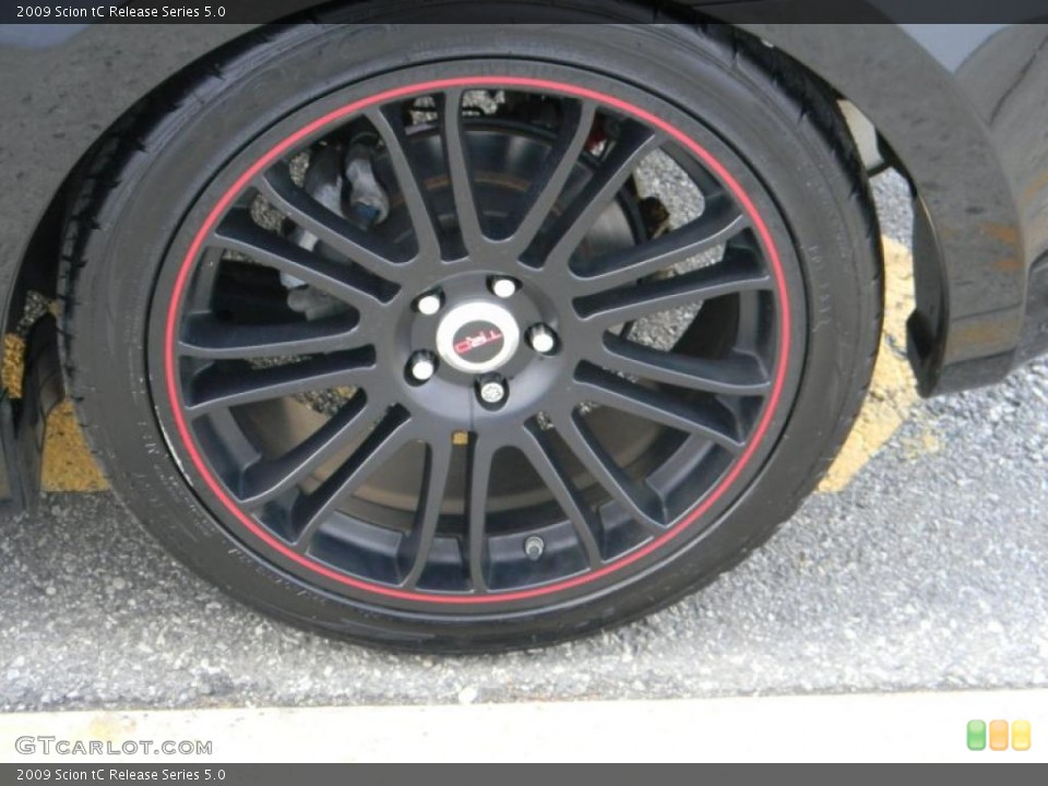 2009 Scion tC Custom Wheel and Tire Photo #46842765