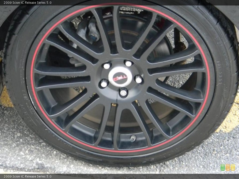 2009 Scion tC Custom Wheel and Tire Photo #46842780