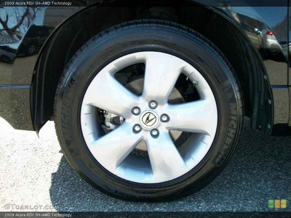 2009 Acura RDX SH-AWD Technology Wheel and Tire Photo #46844529