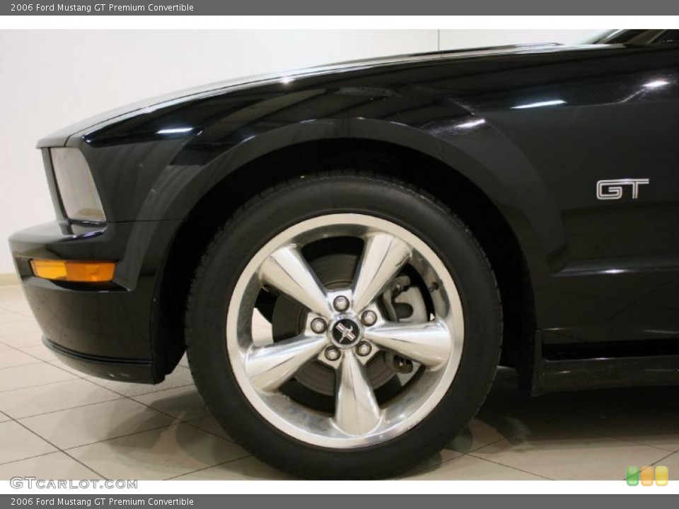 2006 Ford Mustang GT Premium Convertible Wheel and Tire Photo #46847160