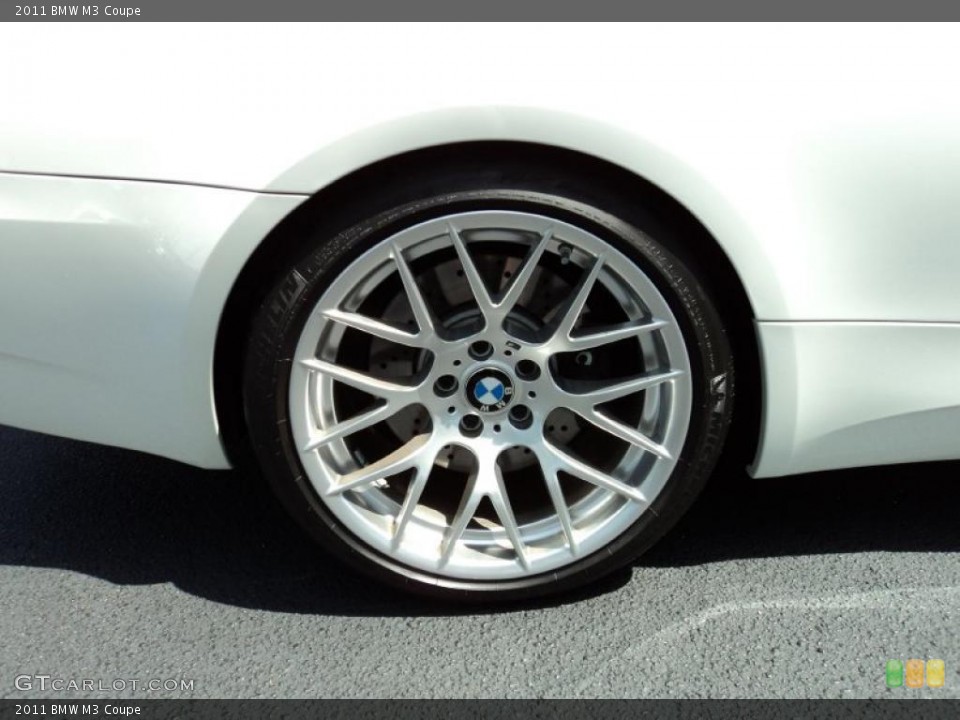 2011 BMW M3 Coupe Wheel and Tire Photo #46847742