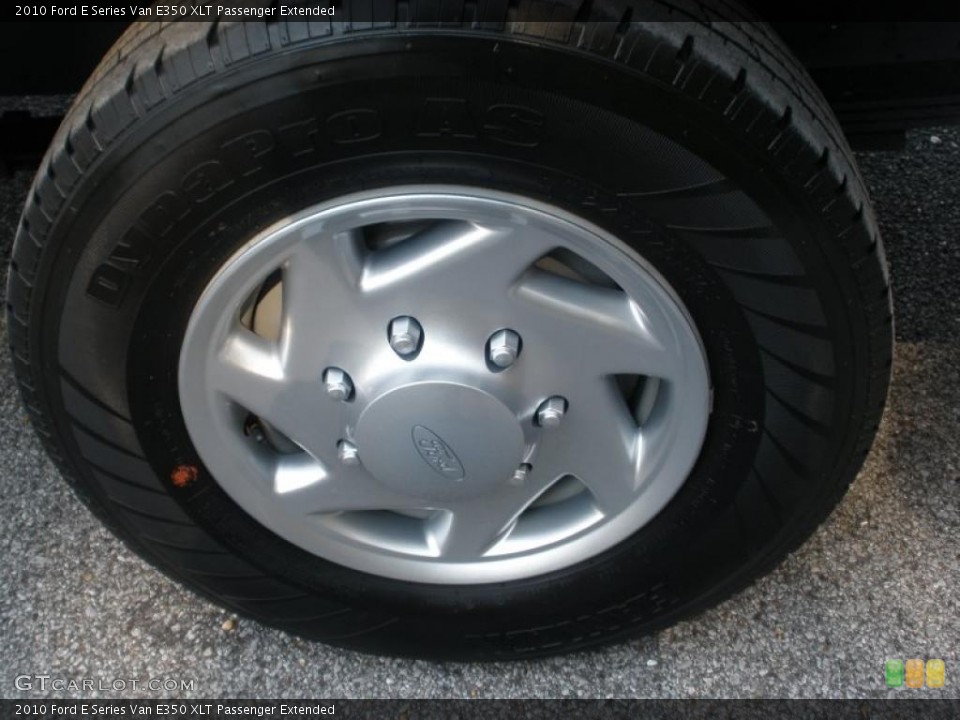 2010 Ford E Series Van E350 XLT Passenger Extended Wheel and Tire Photo #46850094