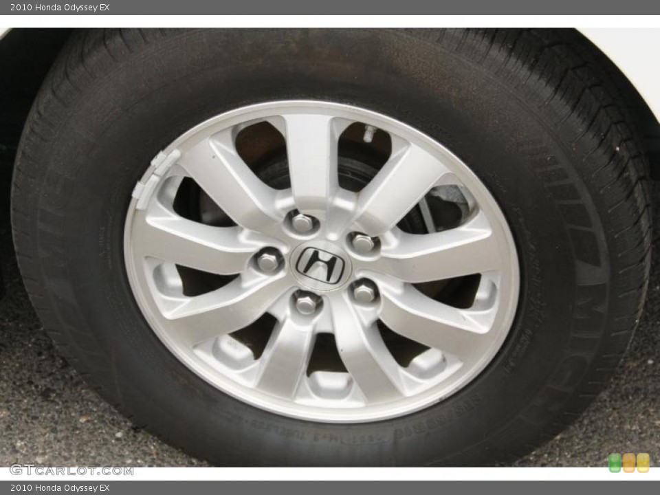 2010 Honda Odyssey EX Wheel and Tire Photo #46851129