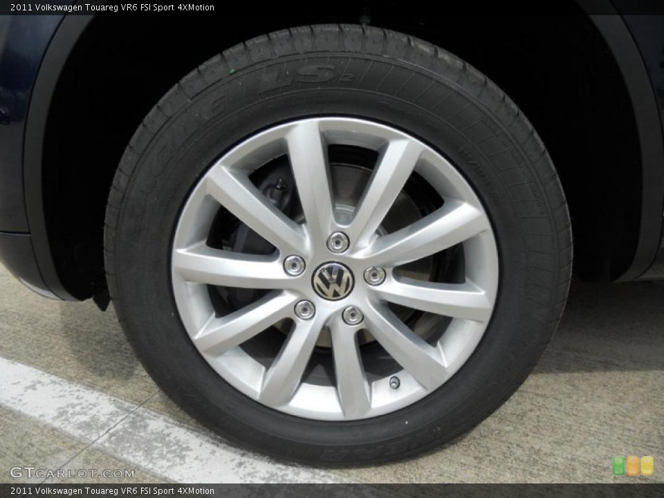 2011 Volkswagen Touareg VR6 FSI Sport 4XMotion Wheel and Tire Photo #46851198