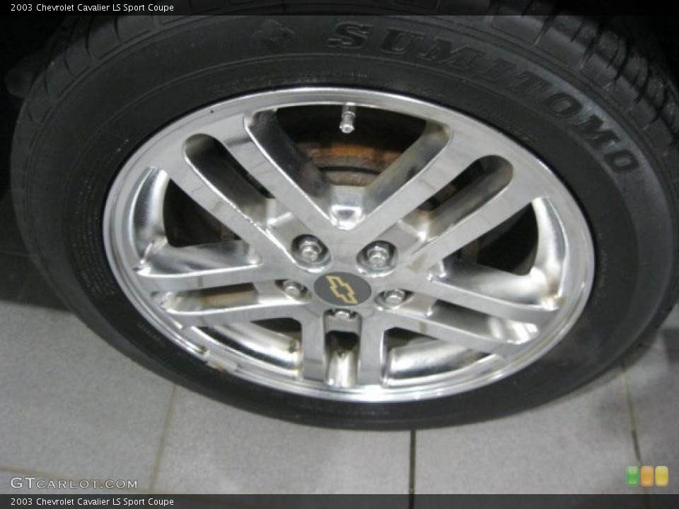 2003 Chevrolet Cavalier LS Sport Coupe Wheel and Tire Photo #46851501
