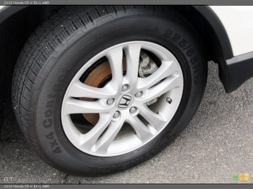 2010 Honda CR-V EX-L AWD Wheel and Tire Photo #46852326
