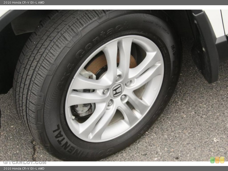 2010 Honda CR-V EX-L AWD Wheel and Tire Photo #46852371