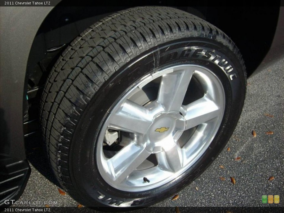 2011 Chevrolet Tahoe LTZ Wheel and Tire Photo #46853667