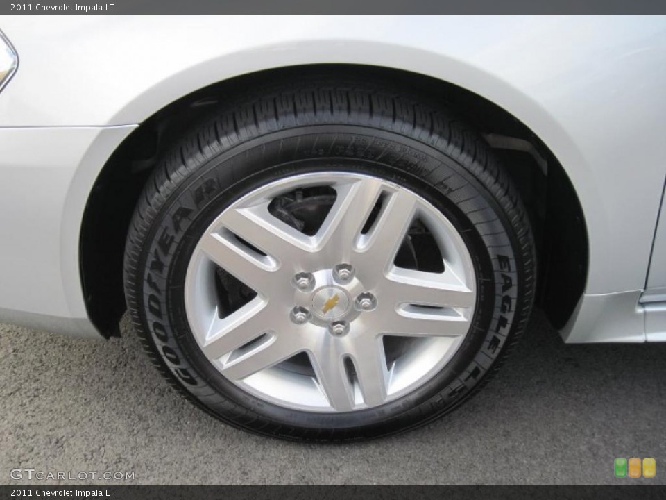 2011 Chevrolet Impala LT Wheel and Tire Photo #46860594