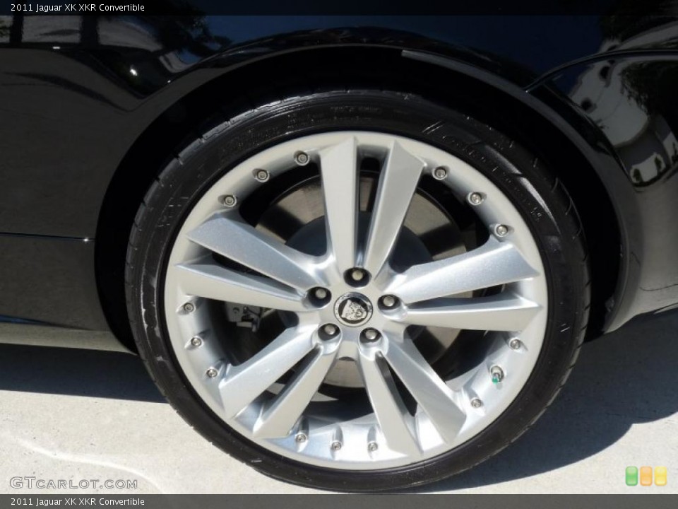 2011 Jaguar XK XKR Convertible Wheel and Tire Photo #46861581