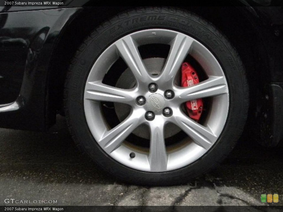 2007 Subaru Impreza WRX Wagon Wheel and Tire Photo #46862652