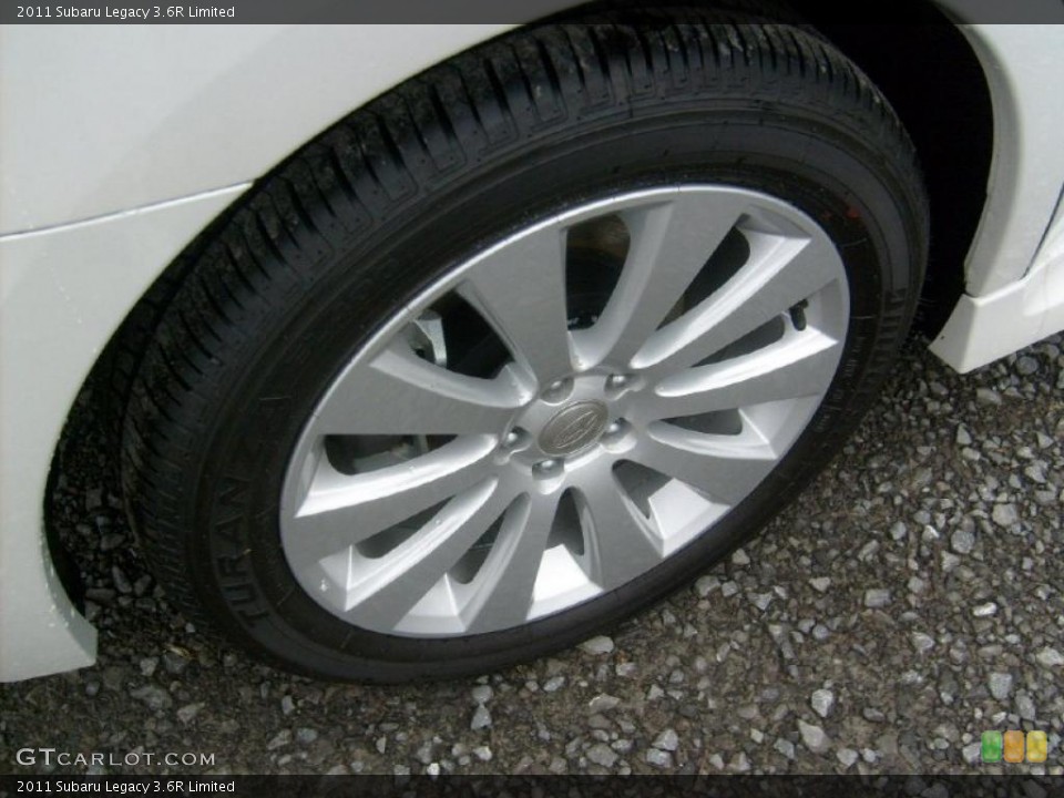 2011 Subaru Legacy 3.6R Limited Wheel and Tire Photo #46864248