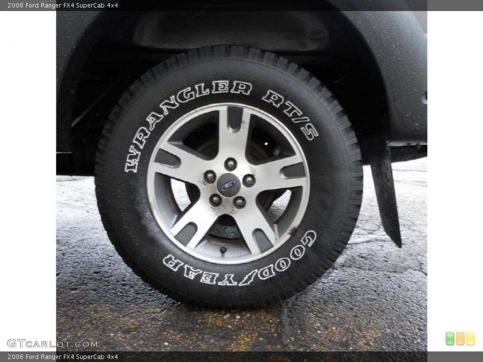 2006 Ford Ranger FX4 SuperCab 4x4 Wheel and Tire Photo #46865673