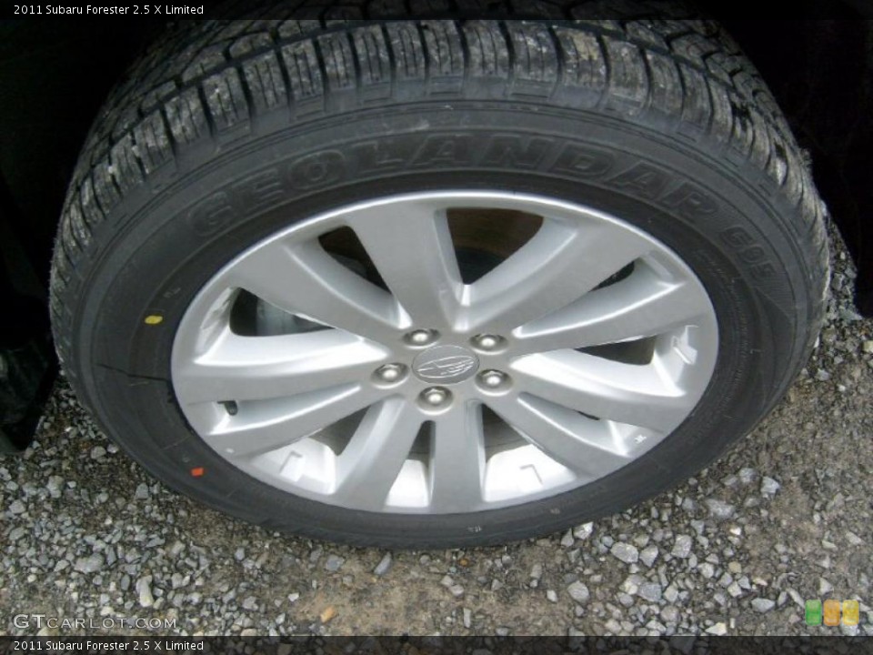 2011 Subaru Forester 2.5 X Limited Wheel and Tire Photo #46867236