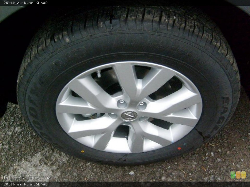 2011 Nissan Murano SL AWD Wheel and Tire Photo #46868043