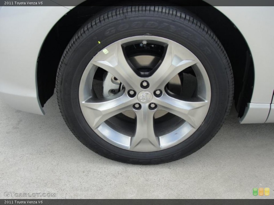 2011 Toyota Venza V6 Wheel and Tire Photo #46874345