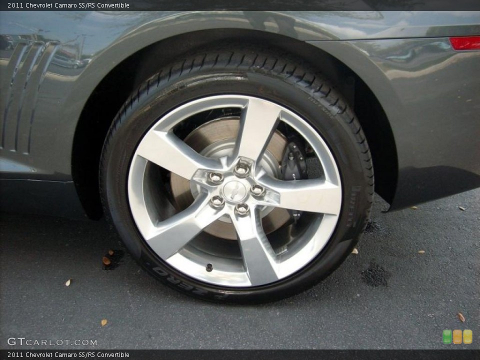2011 Chevrolet Camaro SS/RS Convertible Wheel and Tire Photo #46874459