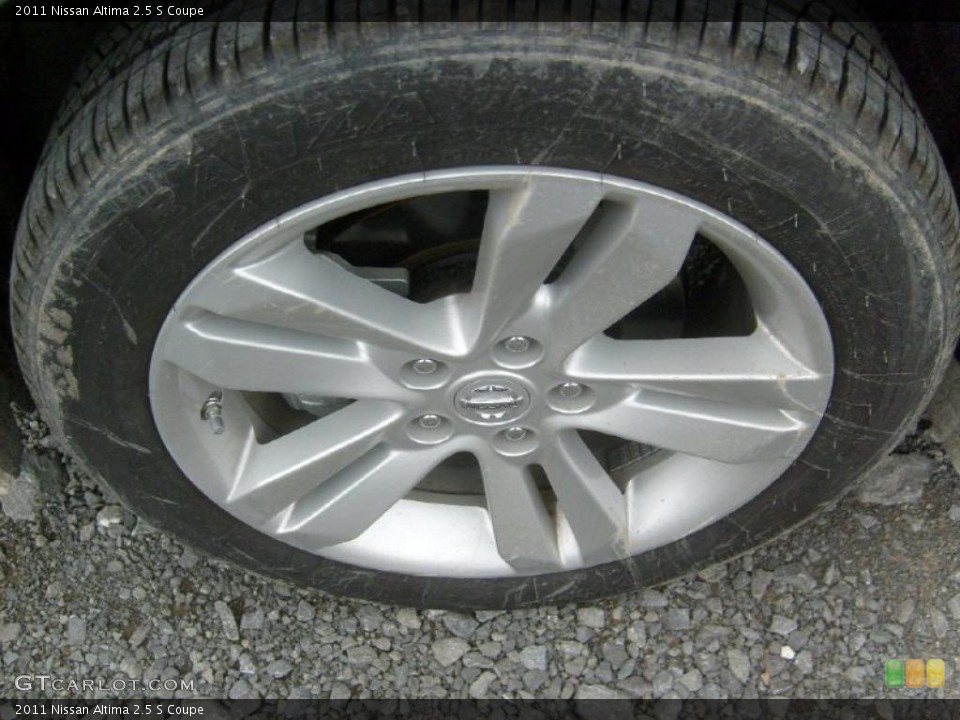 2011 Nissan Altima 2.5 S Coupe Wheel and Tire Photo #46880651