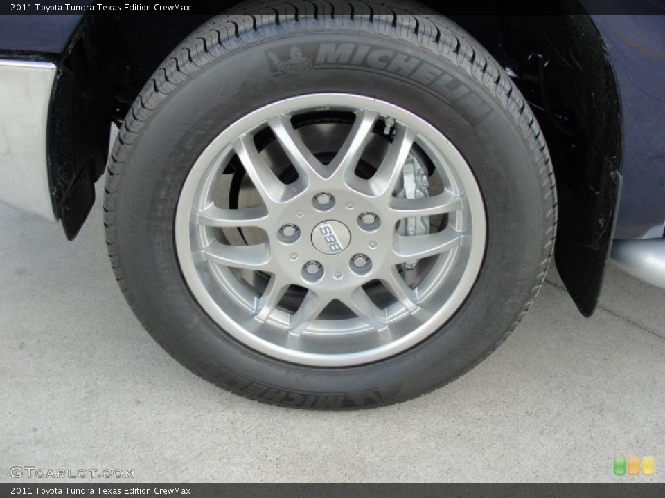 2011 Toyota Tundra Texas Edition CrewMax Wheel and Tire Photo #46881491