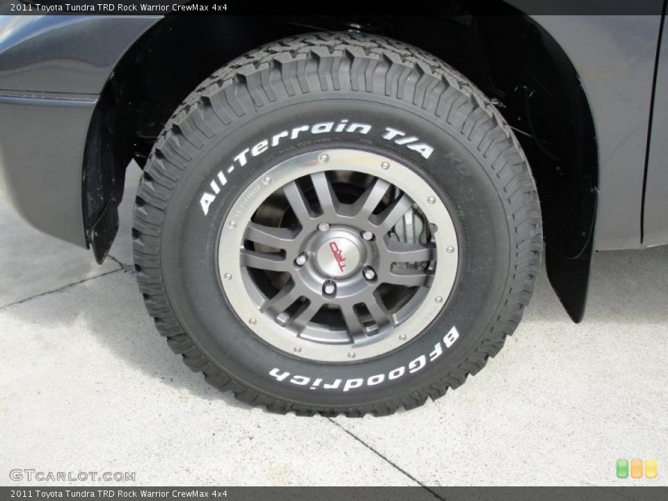 2011 Toyota Tundra TRD Rock Warrior CrewMax 4x4 Wheel and Tire Photo #46882079