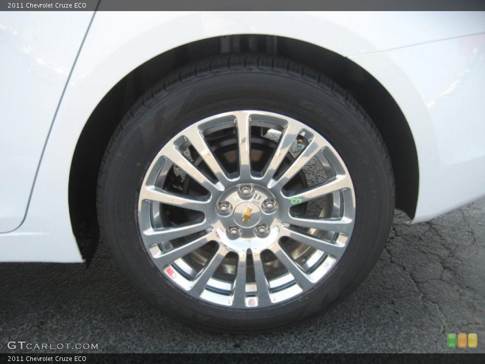 2011 Chevrolet Cruze ECO Wheel and Tire Photo #46884152
