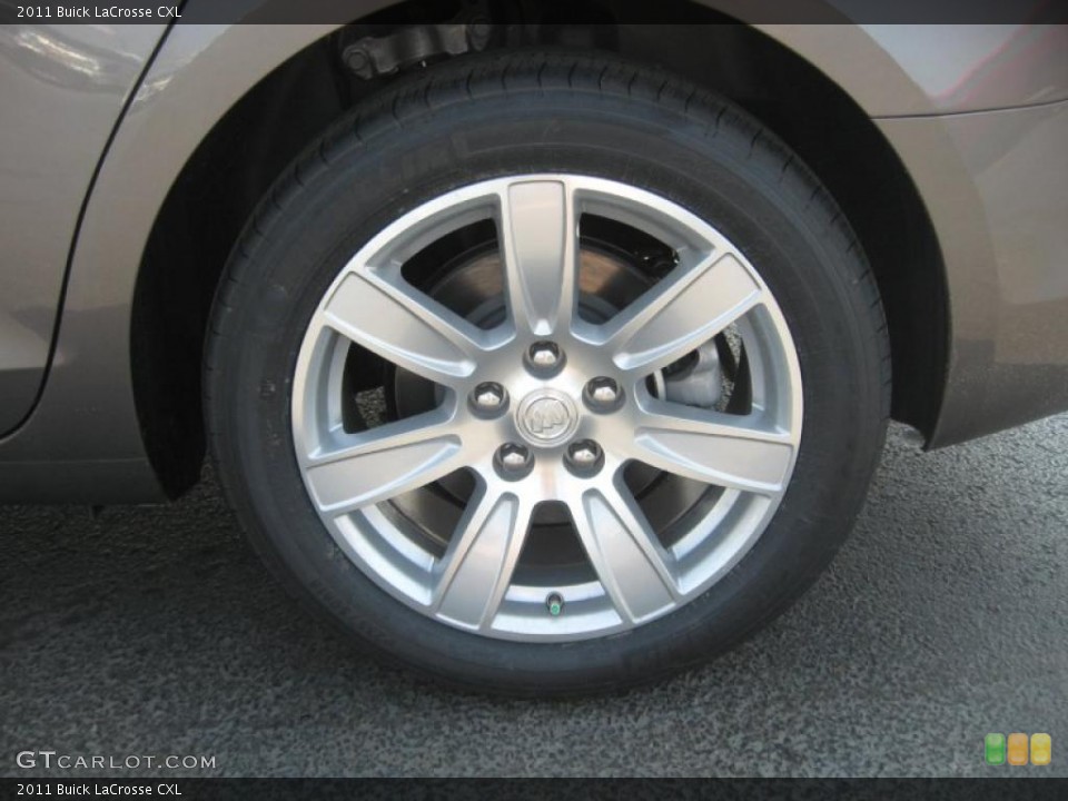 2011 Buick LaCrosse CXL Wheel and Tire Photo #46884941