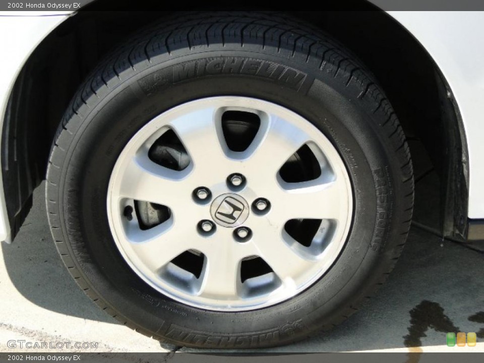 2002 Honda Odyssey EX Wheel and Tire Photo #46892351