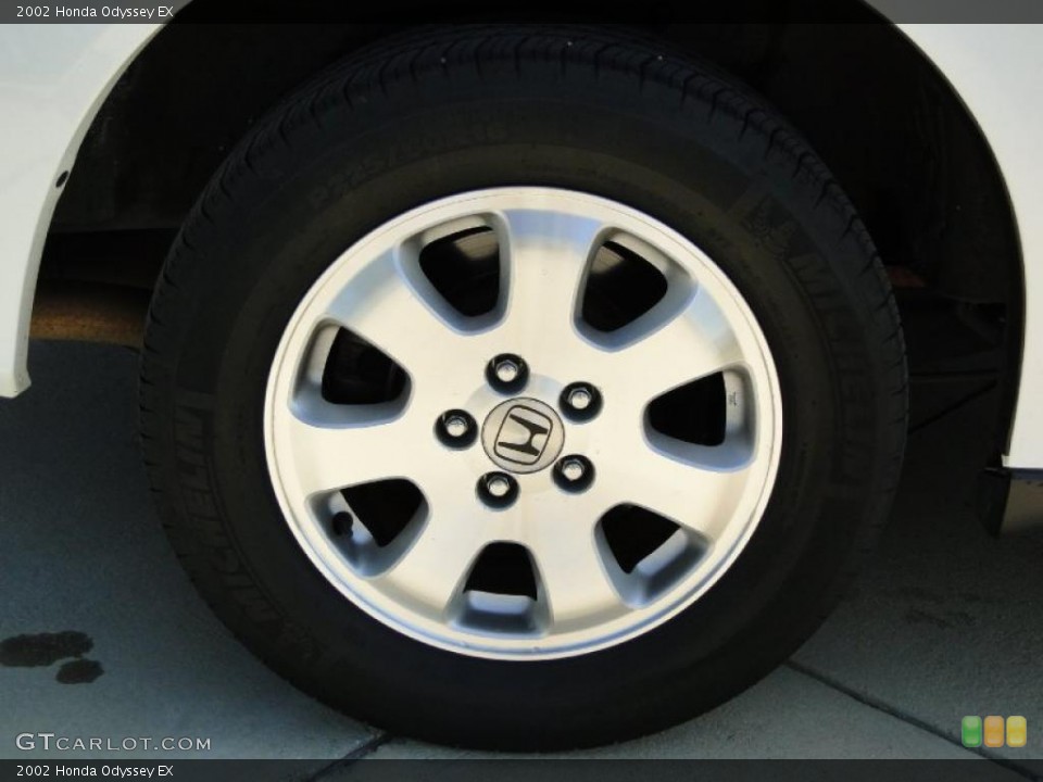 2002 Honda Odyssey EX Wheel and Tire Photo #46892381