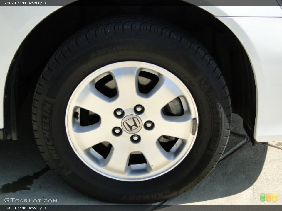 2002 Honda Odyssey EX Wheel and Tire Photo #46892396