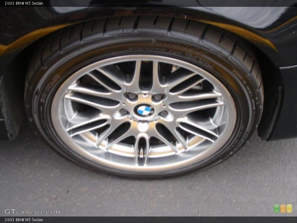 2003 BMW M5 Sedan Wheel and Tire Photo #46906733