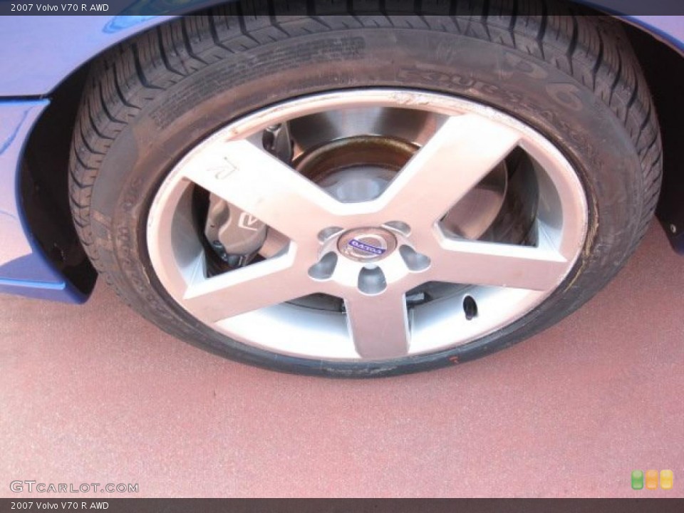 2007 Volvo V70 R AWD Wheel and Tire Photo #46918592