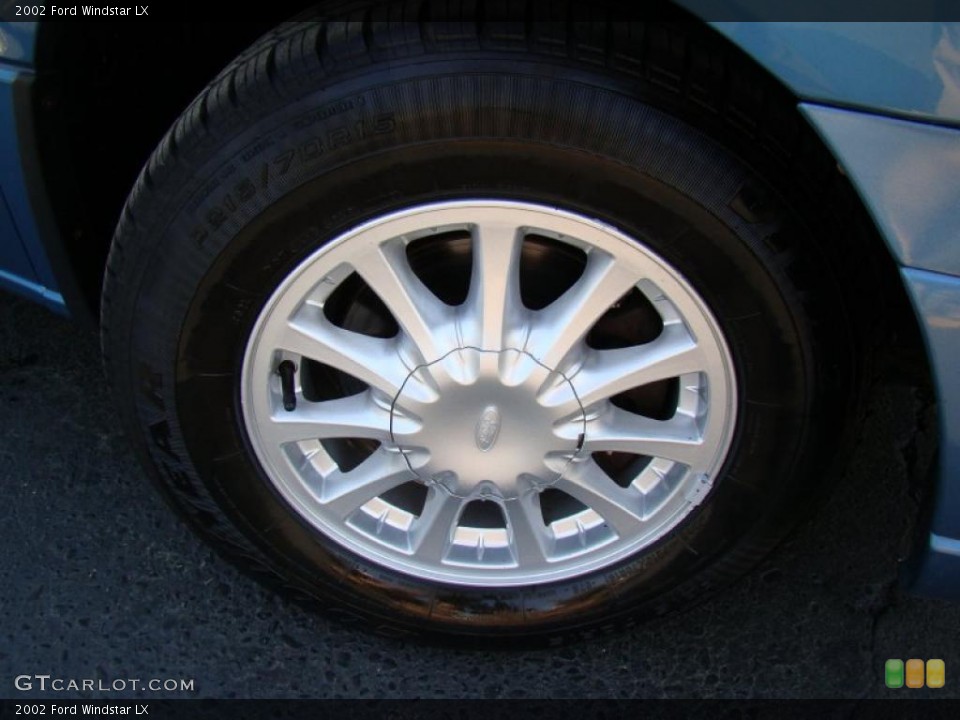 2002 Ford Windstar LX Wheel and Tire Photo #46919899