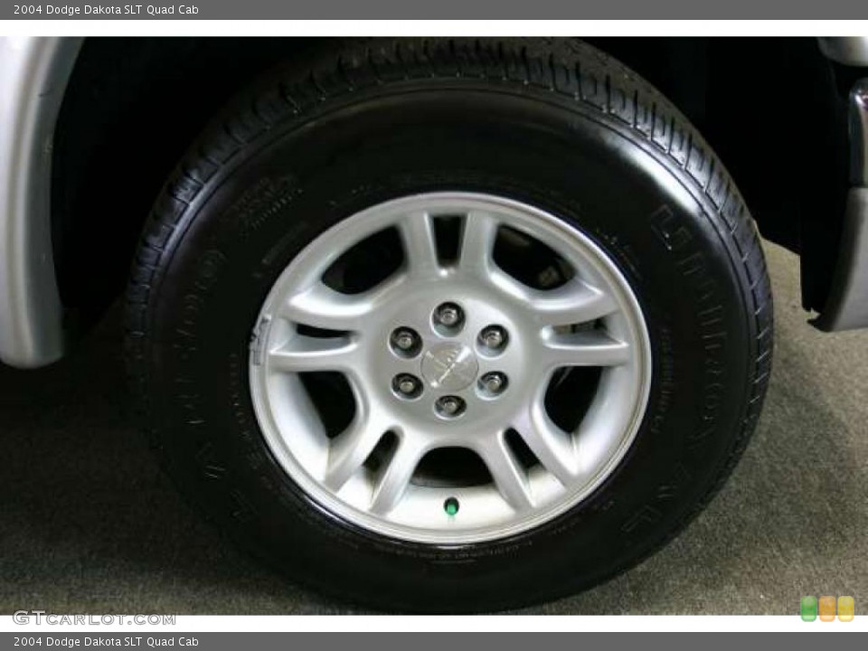 2004 Dodge Dakota SLT Quad Cab Wheel and Tire Photo #46926908