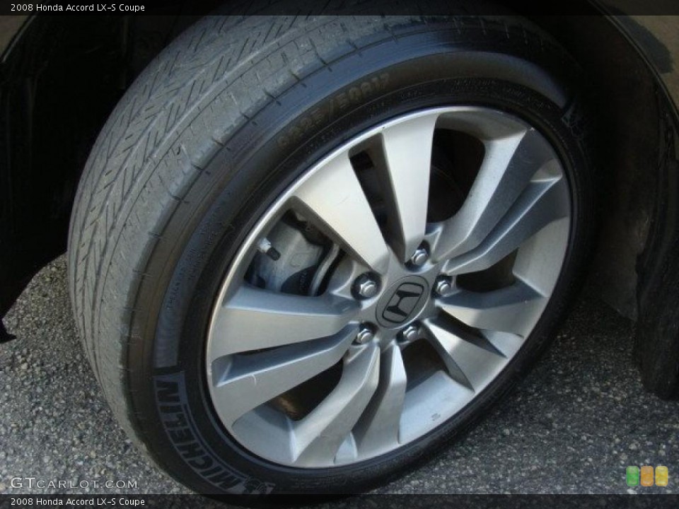 2008 Honda Accord LX-S Coupe Wheel and Tire Photo #46934438