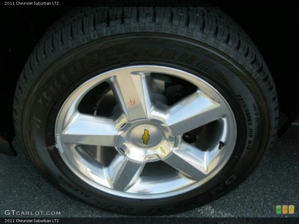 2011 Chevrolet Suburban LTZ Wheel and Tire Photo #46937442