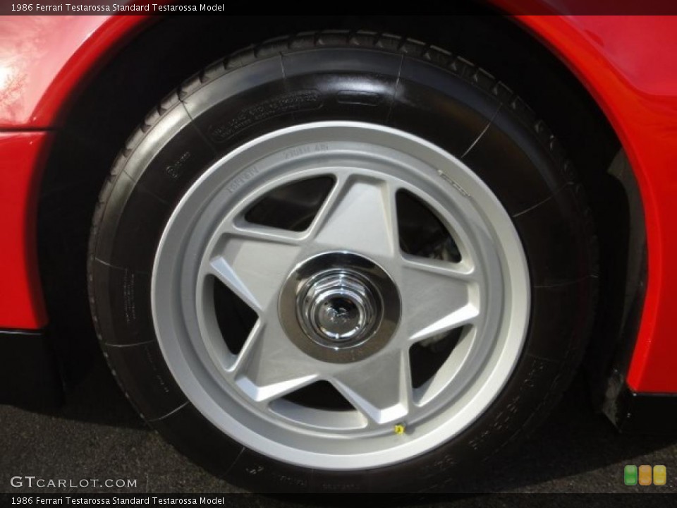 1986 Ferrari Testarossa Wheels and Tires