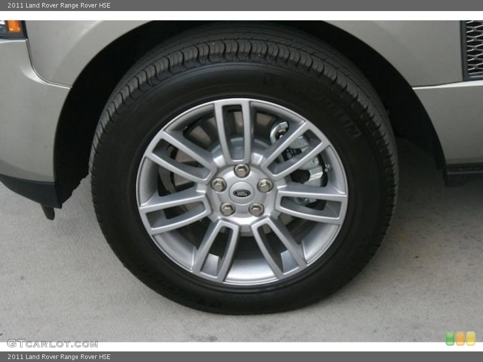 2011 Land Rover Range Rover HSE Wheel and Tire Photo #46939959