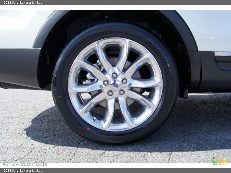 2011 Ford Explorer Limited Wheel and Tire Photo #46941654