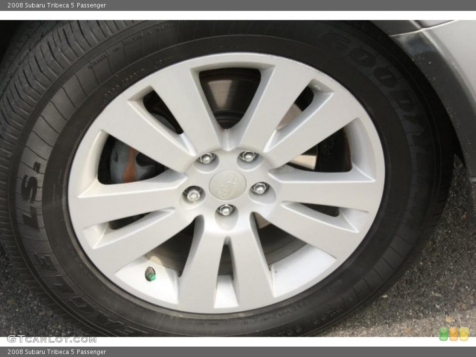 2008 Subaru Tribeca 5 Passenger Wheel and Tire Photo #46941897