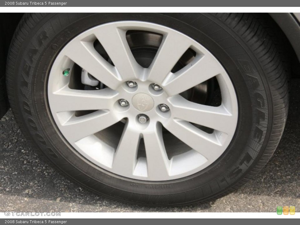 2008 Subaru Tribeca 5 Passenger Wheel and Tire Photo #46941912