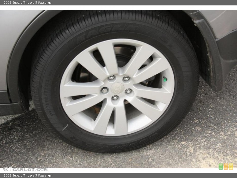 2008 Subaru Tribeca 5 Passenger Wheel and Tire Photo #46941927