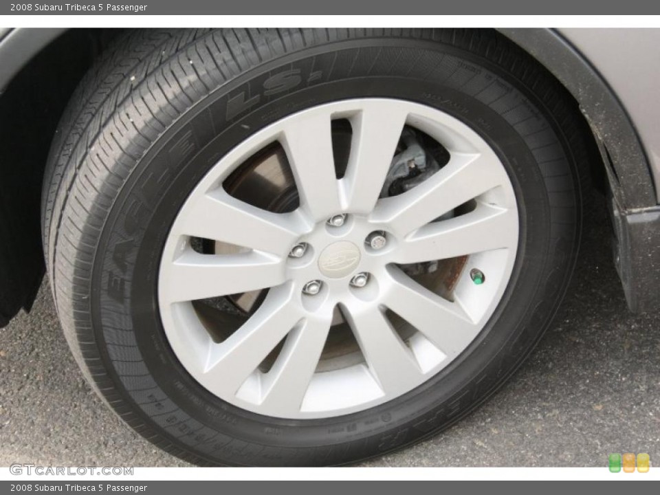 2008 Subaru Tribeca 5 Passenger Wheel and Tire Photo #46941942