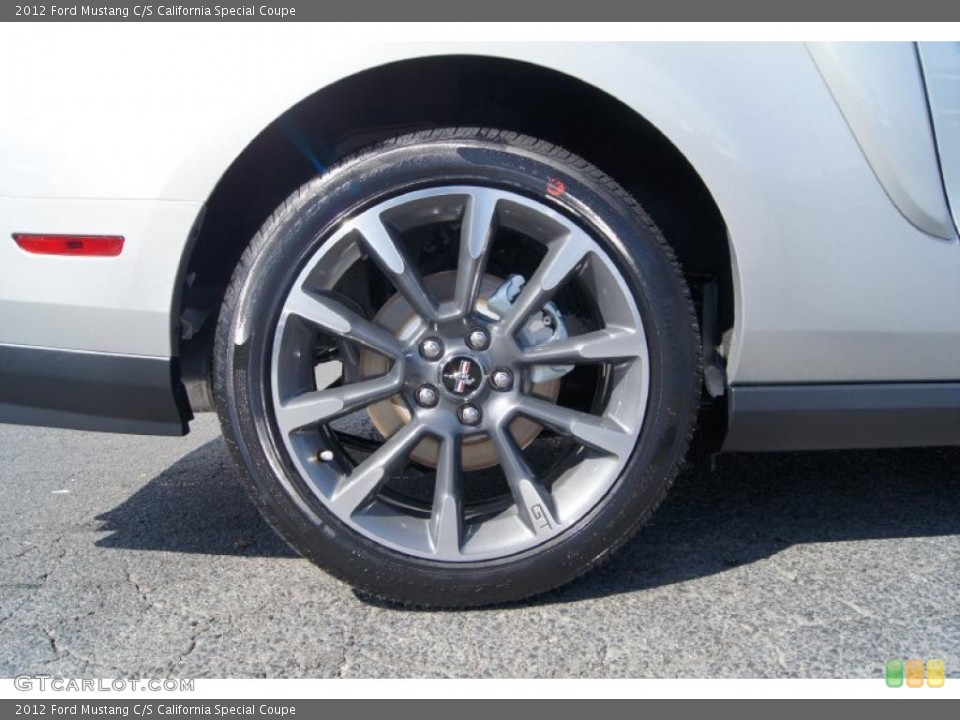 2012 Ford Mustang C/S California Special Coupe Wheel and Tire Photo #46943358