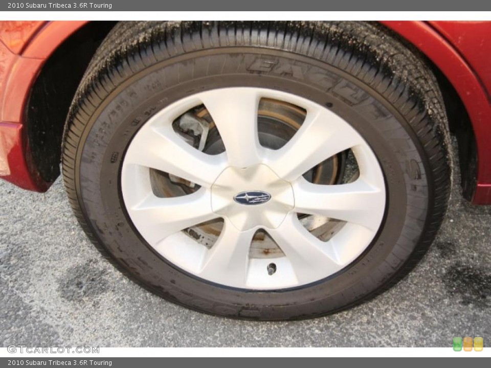 2010 Subaru Tribeca 3.6R Touring Wheel and Tire Photo #46943889