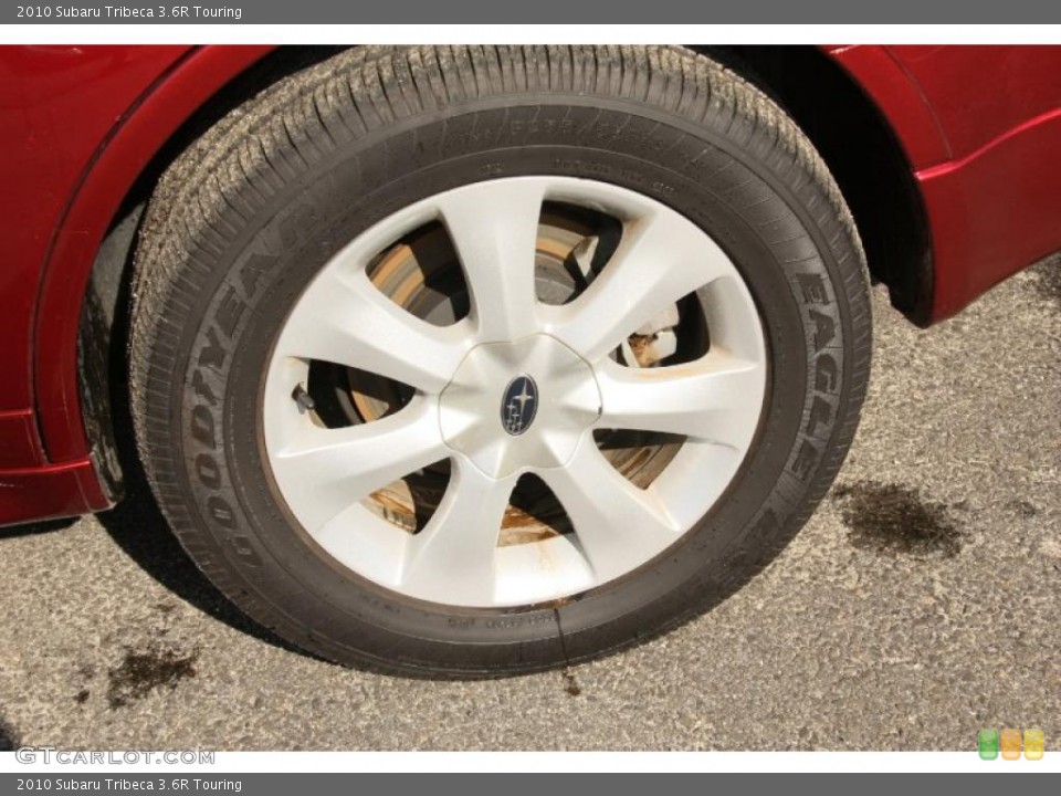 2010 Subaru Tribeca 3.6R Touring Wheel and Tire Photo #46943907