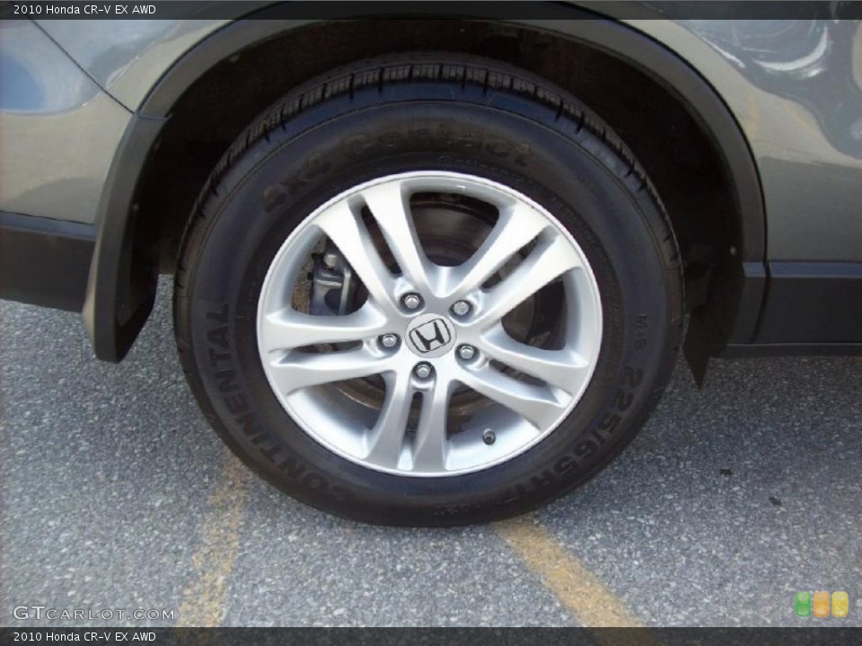 2010 Honda CR-V EX AWD Wheel and Tire Photo #46946097