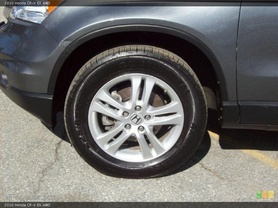 2010 Honda CR-V EX AWD Wheel and Tire Photo #46946127